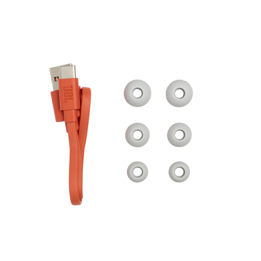 JBL Endurance Peak II - White - Waterproof true wireless sport earbuds - Detailshot 9 image number null